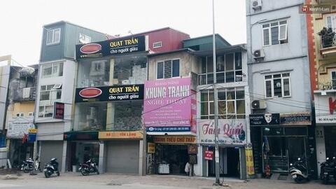 Xôn xao slogan của một cửa hàng bán quạt trần ở Hà Nội: Quạt trần cho người giàu!