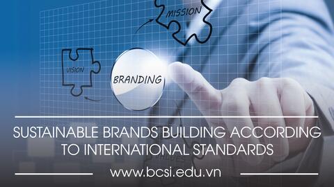 Sustainable brands building according to international standards